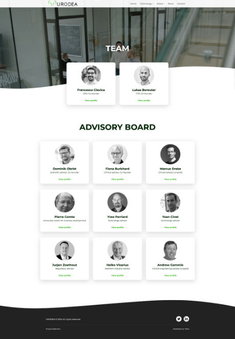 URODEA Team page